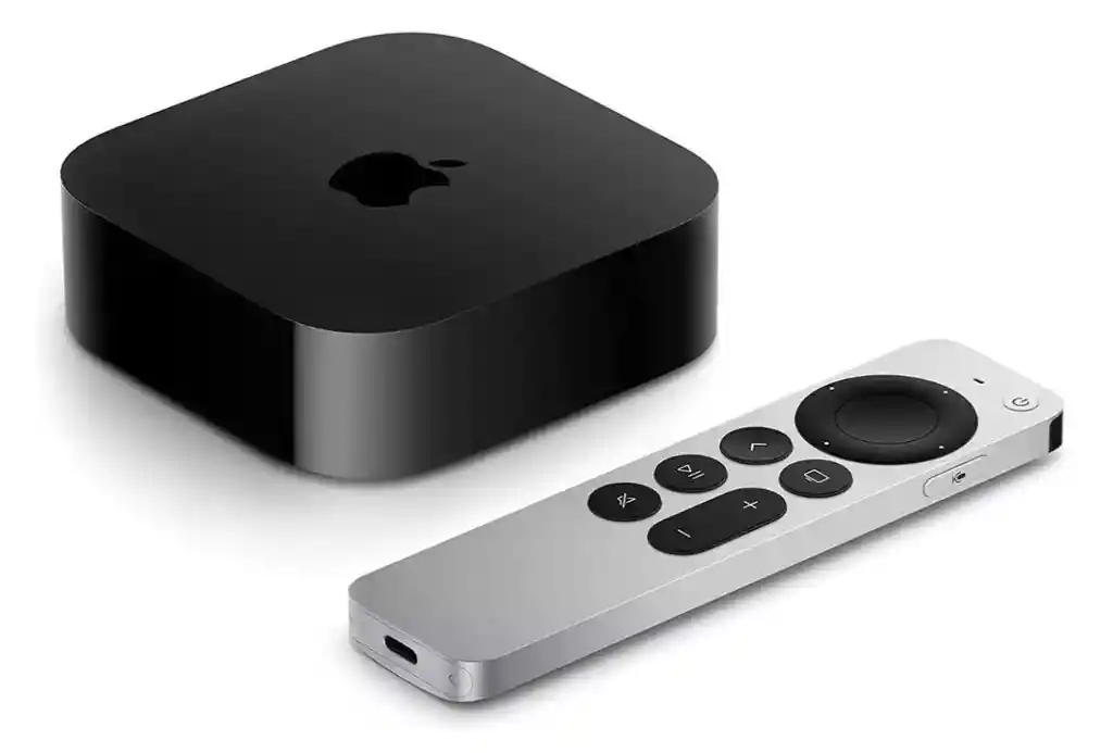 Apple Tv 4k (wifi) A2737 De Voz 3.ª Generación 2022 4k 64gb Negro