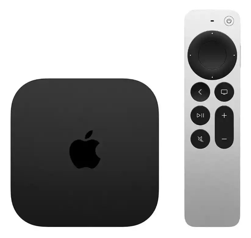 Apple Tv 4k (wifi) A2737 De Voz 3.ª Generación 2022 4k 64gb Negro