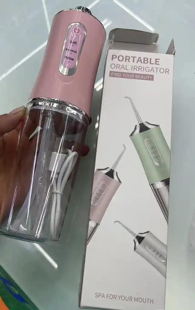 Irrigador Bucal Limpiador Dental Recargable Usb