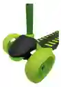 Patineta Scooter Kick And Ride De Llantas Anchas Y Luces Verde