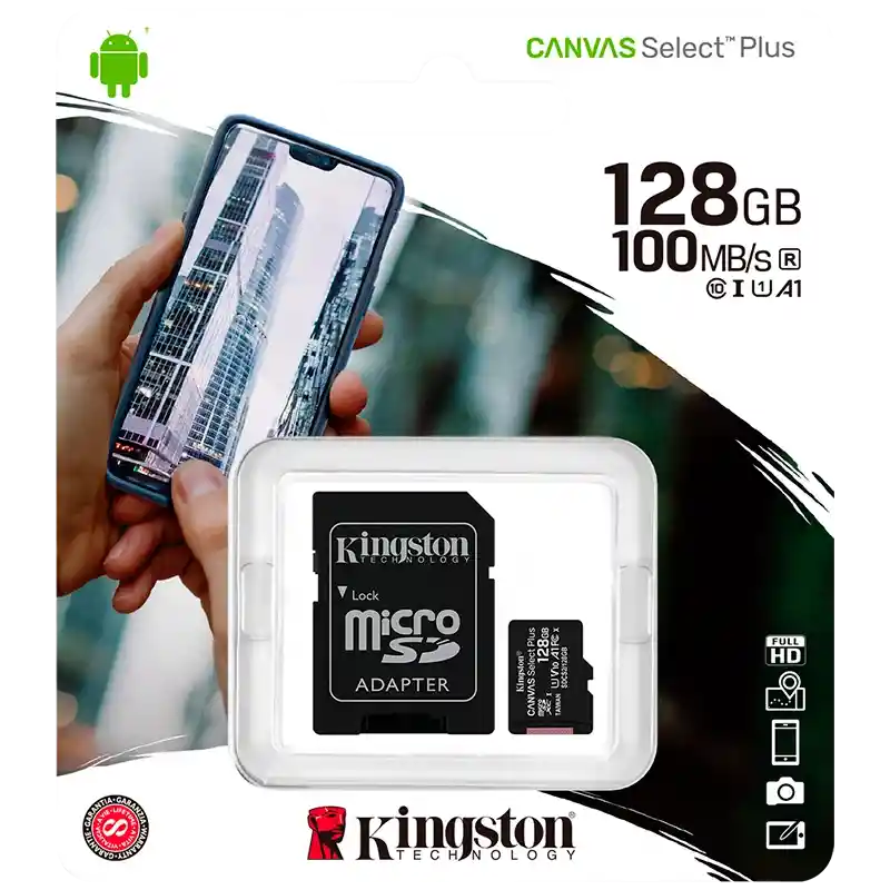 Memoria Micro Sd 128gb Kingston