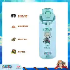 Botella De 780 Ml Con Asa Serie One Piece Zoro