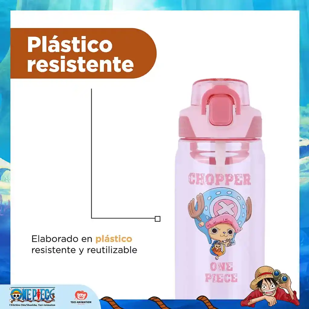 Botella De 780 Ml Con Asa Serie One Piece Chopper