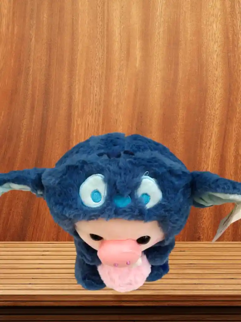 Peluche Cerdito Con Pijama De Stitch