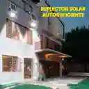 Reflector Led 400w Control Luz Blanca Exterior + Panel Solar