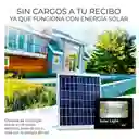 Reflector Led 400w Control Luz Blanca Exterior + Panel Solar