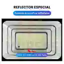 Reflector Led 400w Control Luz Blanca Exterior + Panel Solar