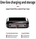 Batería Power Bank Externa Con Cable Portatil Iphone Android Carga Súper Rápida