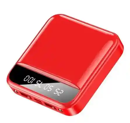 Batería Power Bank Externa Con Cable Portatil Iphone Android Carga Súper Rápida