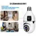 Camara Bombillo 2 Lentes Robotica Wifi Fullhd 1080p Ptz Zoom