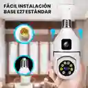 Cámara Bombillo Ptz 2 Lentes Hd Wifi 1080p Monitoreo En Vivo