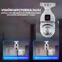 Cámara Bombillo Ptz 2 Lentes Hd Wifi 1080p Monitoreo En Vivo