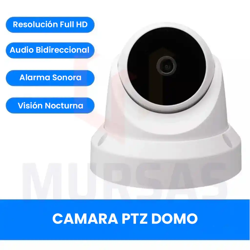 Cámara Domo Ptz 360° Monitoreo En Vivo Alarma Casa Negocio