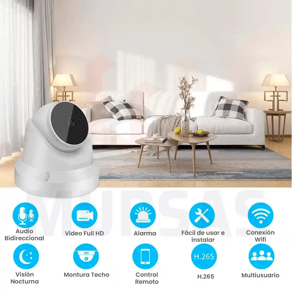 Cámara Domo Ptz 360° Monitoreo En Vivo Alarma Casa Negocio