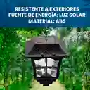 Farol De Pared Impermeable Solar Para Exteriores