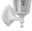 Lámpara Farol De Pared Blanco Para Exteriores Aluminio