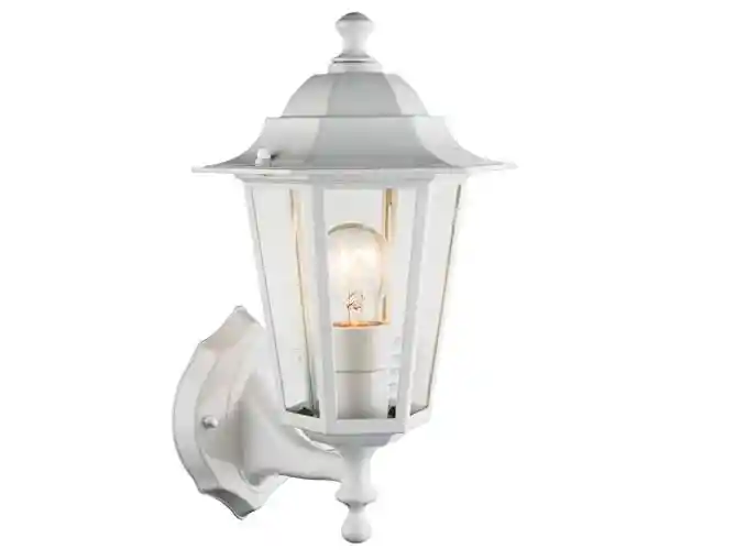 Lámpara Farol De Pared Para Exteriores Blanco