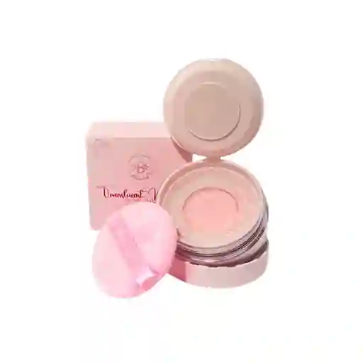 Polvo Suelto Mate Bloomshell - Dispensador Con Malla Pink 10 Gr