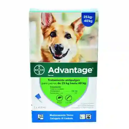 Advantage Perro 25 A 40 Kg Caja X 1 Pipeta