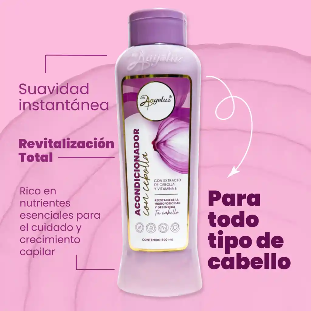 Acondicionador Con Cebolla Anyeluz