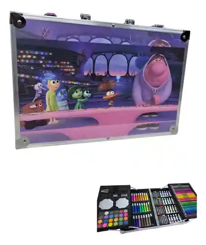 Set De Arte Para Niña Diseño Intens 142 Piezas Estuche Lujo
