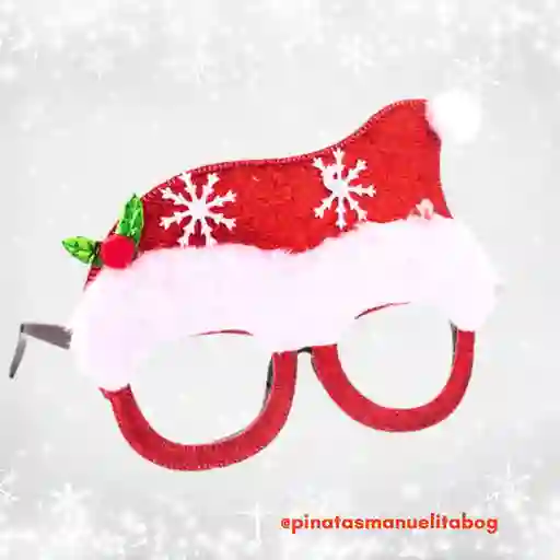 Gafas Papa Noel Navidad