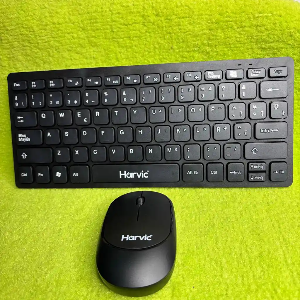 Combo Teclado + Mouse Inalambricos / Harvic