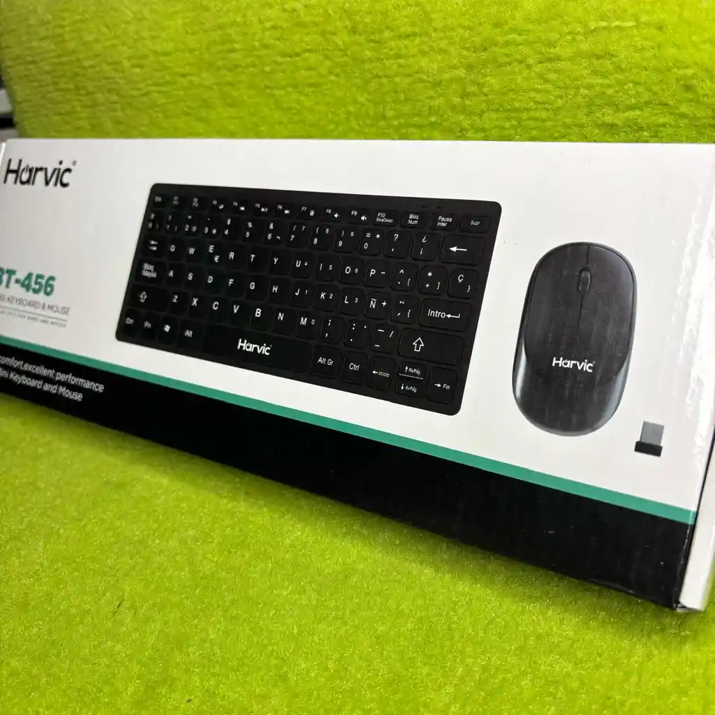 Combo Teclado + Mouse Inalambricos / Harvic