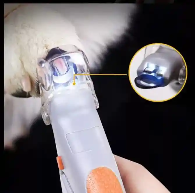 Corta Uñas Para Mascotas Con Luz Led Tijera