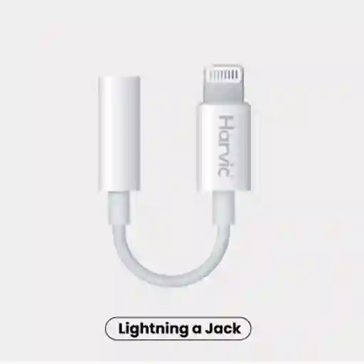 Adaptador Lightning A Jack 3.5 Harvic Cb-156