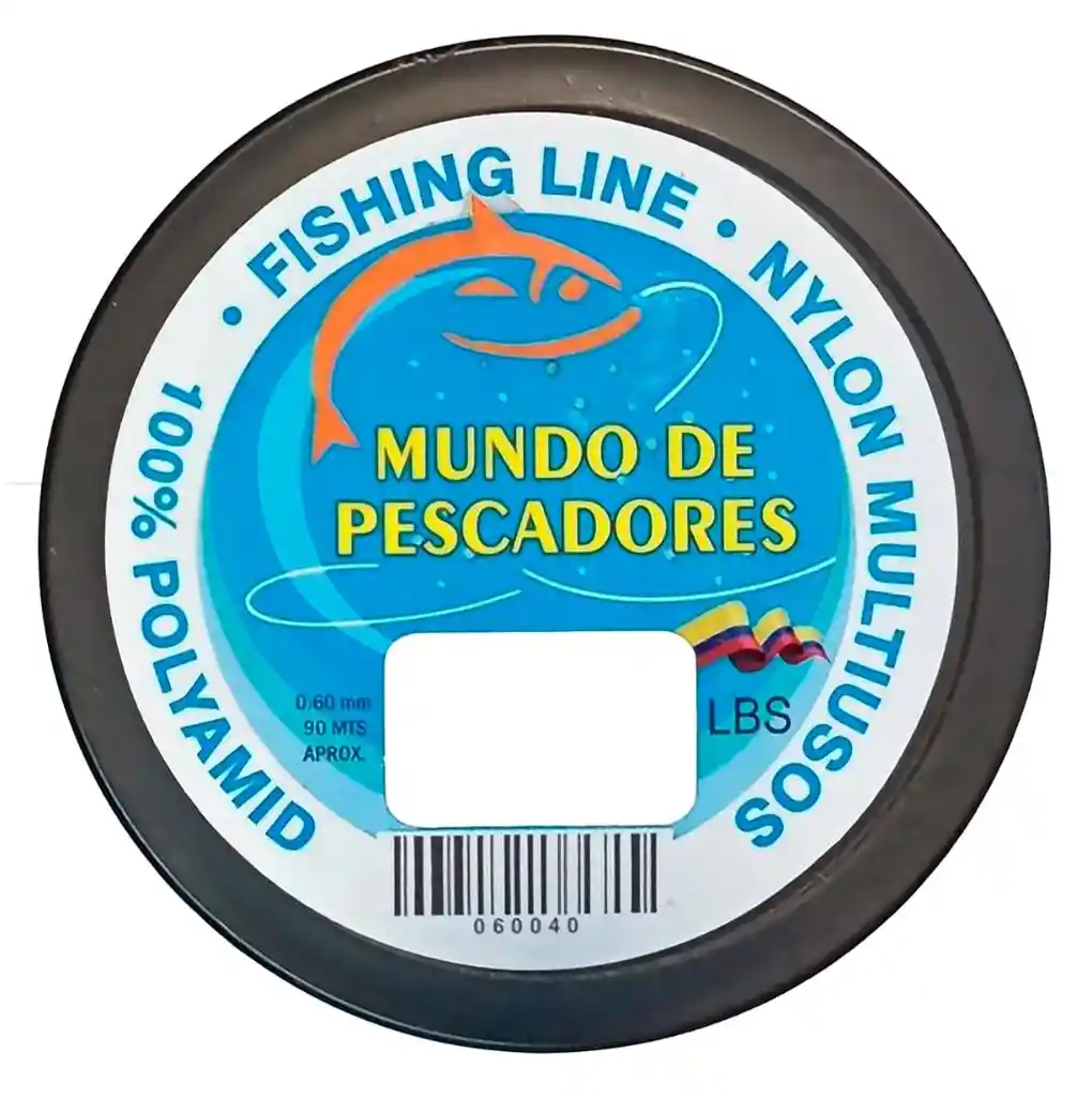 Nylon Rígido Multiusos 35 Lbs, 90 Mts Aprox, 0.57 Mm