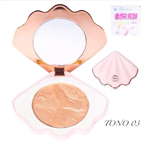 Iluminador Siren Glow Miis Cosmetics Tono 03