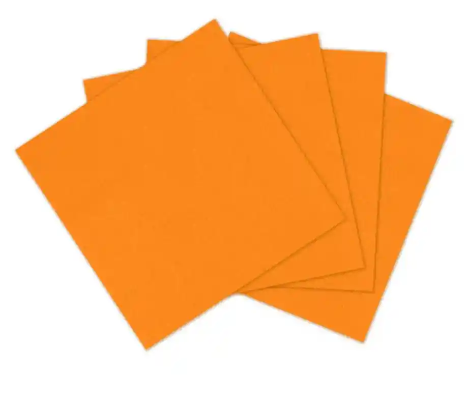 Servilletas Deluxe Sempertex Color Naranja X20 Unidades