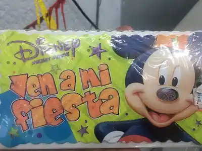 Tarjeta Fiesta Niño X 10 Disponible De Mickey Mouse