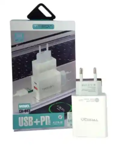 Cargador Pd + Usb 35 W Ch-643: Potencia Y Velocidad En Tu Carga