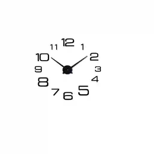 Reloj Pared Diseño Pegatina Sticker 3d