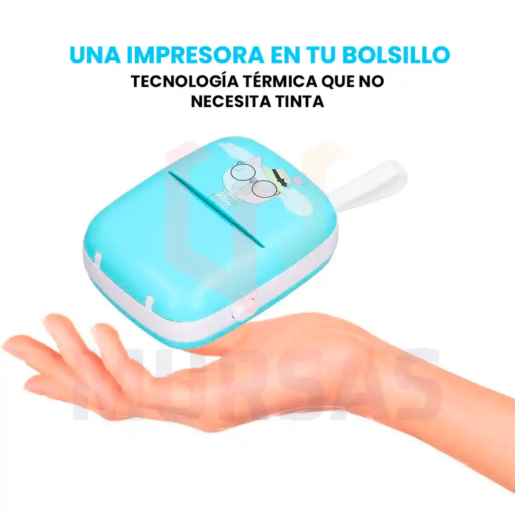 Impresora Térmica Portátil Bluetooth Celular Inalámbrica