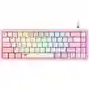 Teclado Mecánico Gamer Rosa Havit Kb874l Rgb