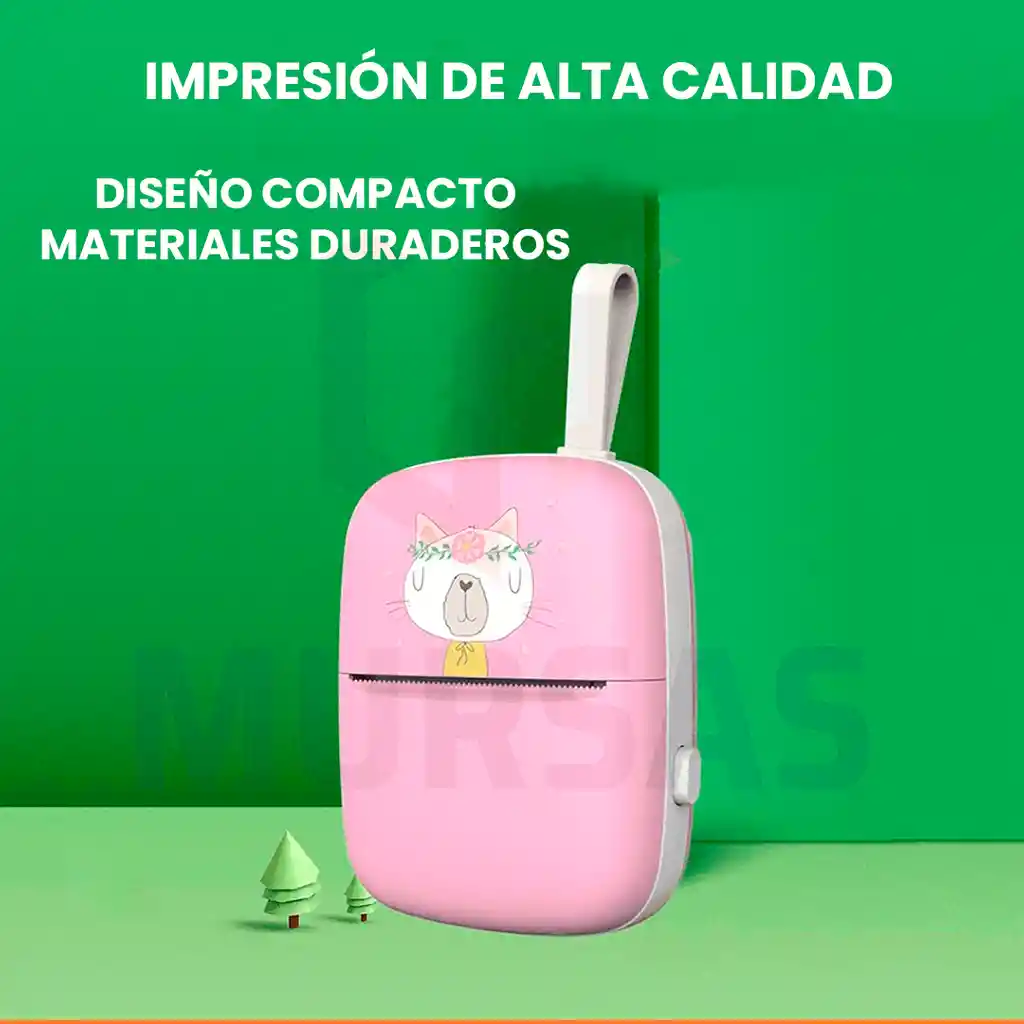 Impresora Niños Térmica Para Celular Bluetooth Inalámbrica