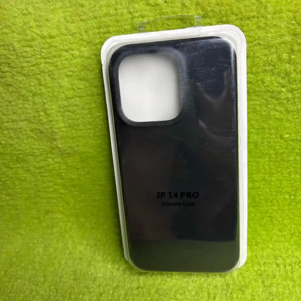 Forro Iphone 14 Pro / Silicona Negro