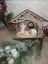 Pesebre En Madera Y Porcelanato