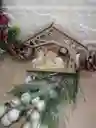 Pesebre En Madera Y Porcelanato