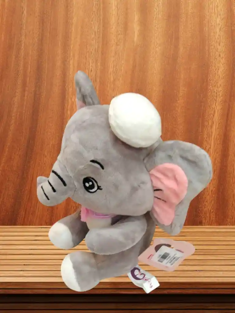 Peluche De Elefante Con Gorrito