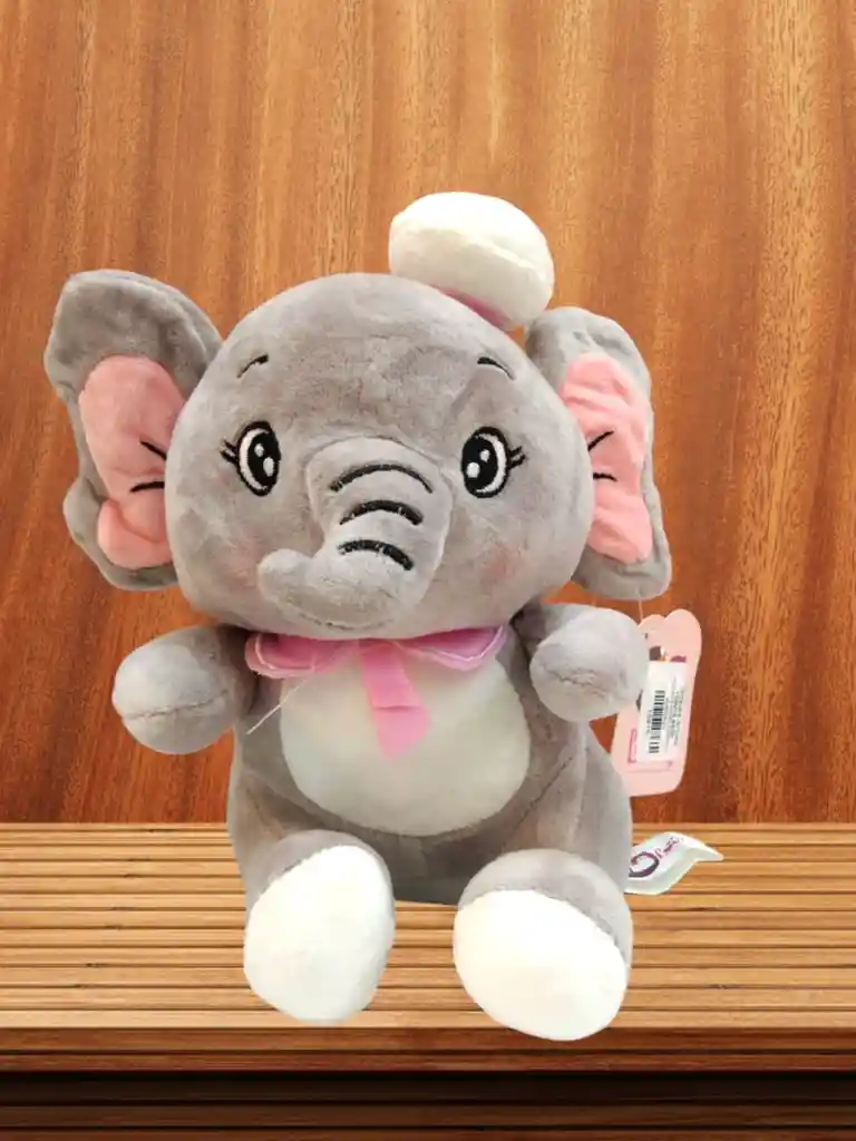 Peluche De Elefante Con Gorrito