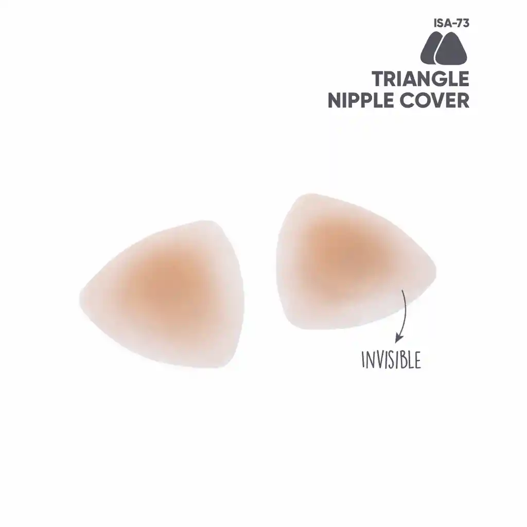 Cubre Pezones Triangulares Ultra Delgados Ligeros Invisibles / Triangle Nipple Cover