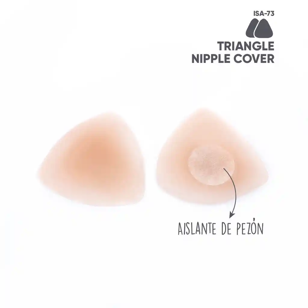 Cubre Pezones Triangulares Ultra Delgados Ligeros Invisibles / Triangle Nipple Cover