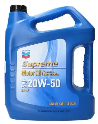 Aceite Supreme 20w50 Galon