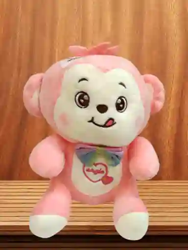 Peluche Mono Rosa