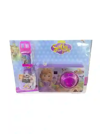 Juego Princesita Sofia De Cámara Con Reloj