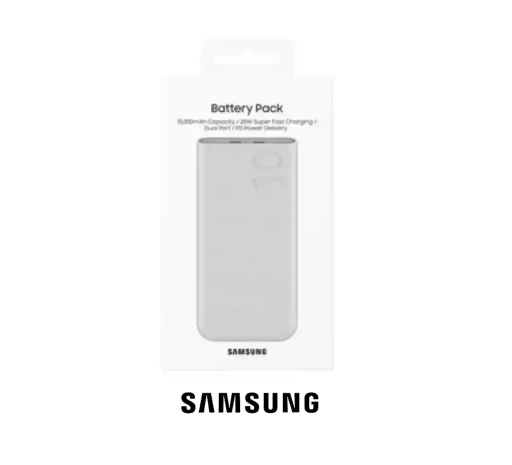 Powerbank Samsung 10,000 Mah, Carga Rápida 45w Usb-c - Color Beige P3400